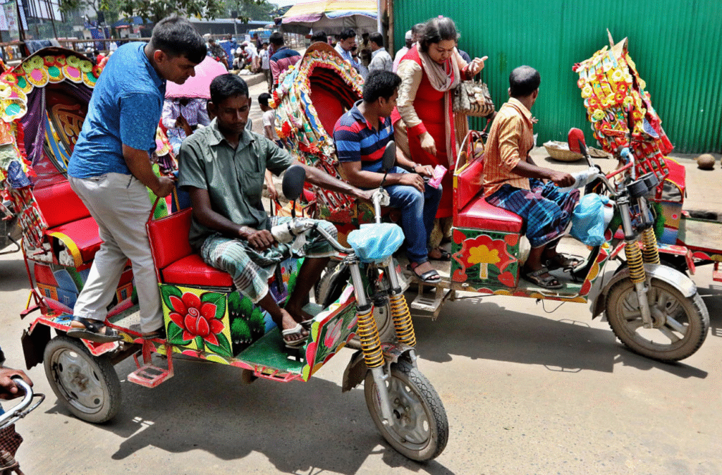 Battery-powered rickshaw is the way forward
