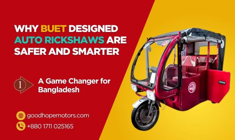 BUET Designed Auto Rickshaws: 5 Proven Reasons