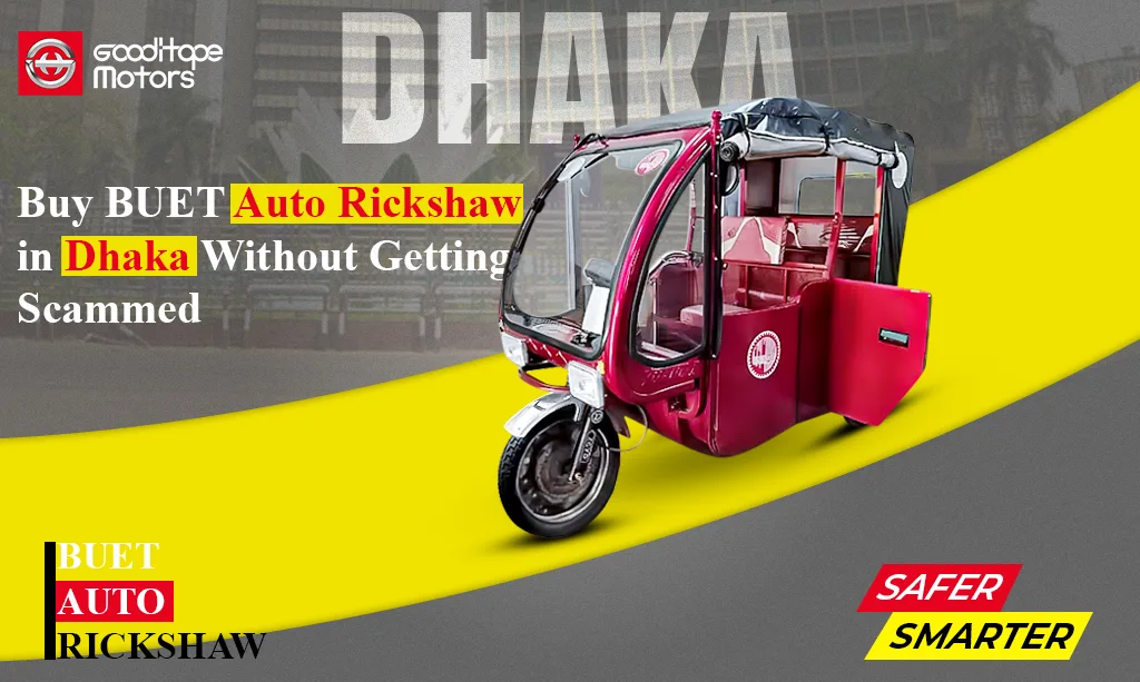 Buy BUET auto rickshaw in Dhaka