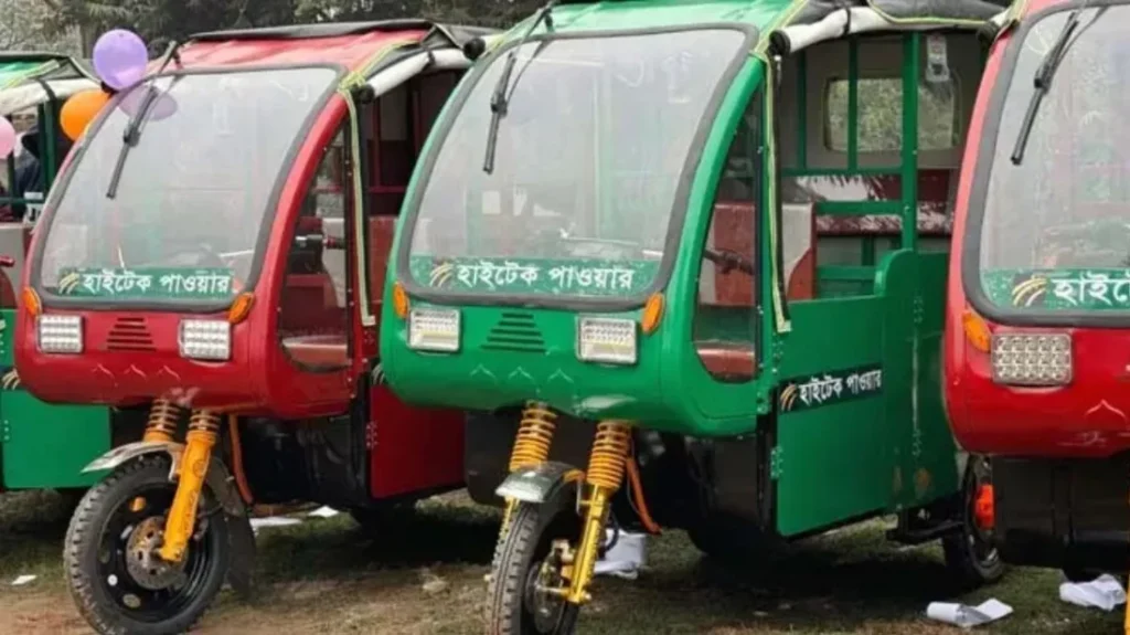 বুয়েট উদ্ভাবিত ই-রিকশা উদ্বোধন, চলবে আফতাবনগর-ধানমন্ডি-মতিঝিলে